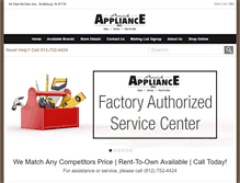 Tablet Screenshot of amickhomecenter.com